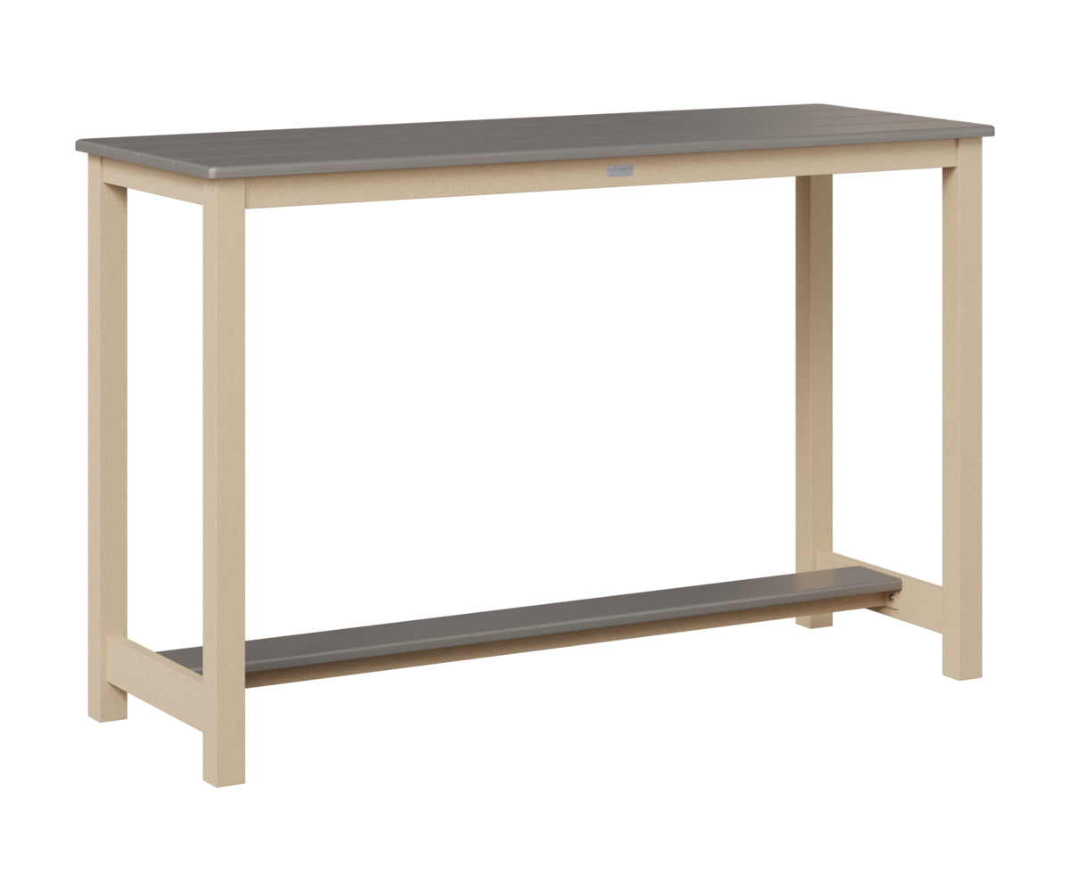 Balcony Table Aluminum Base Bar Height