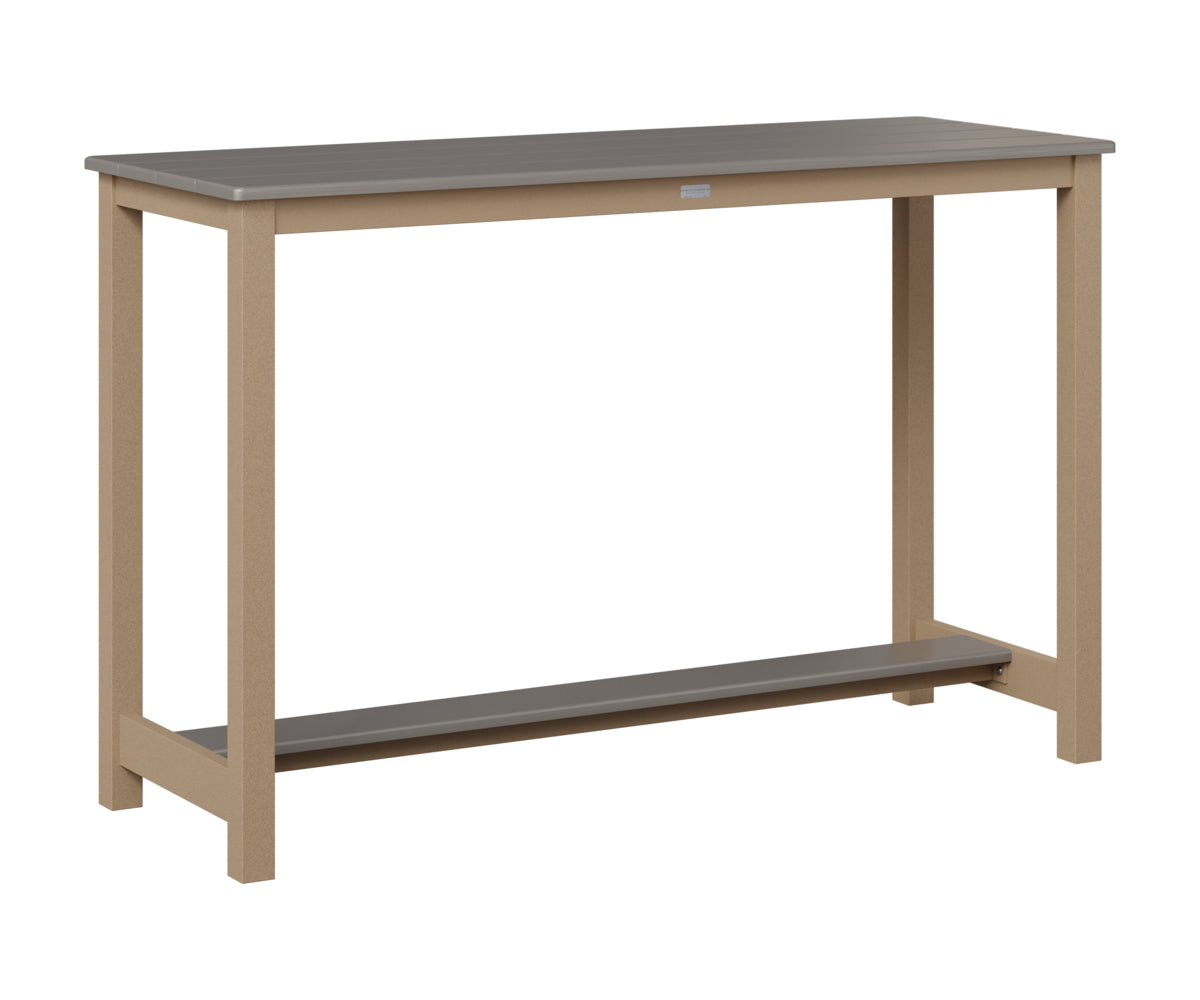 Balcony Table Aluminum Base Bar Height