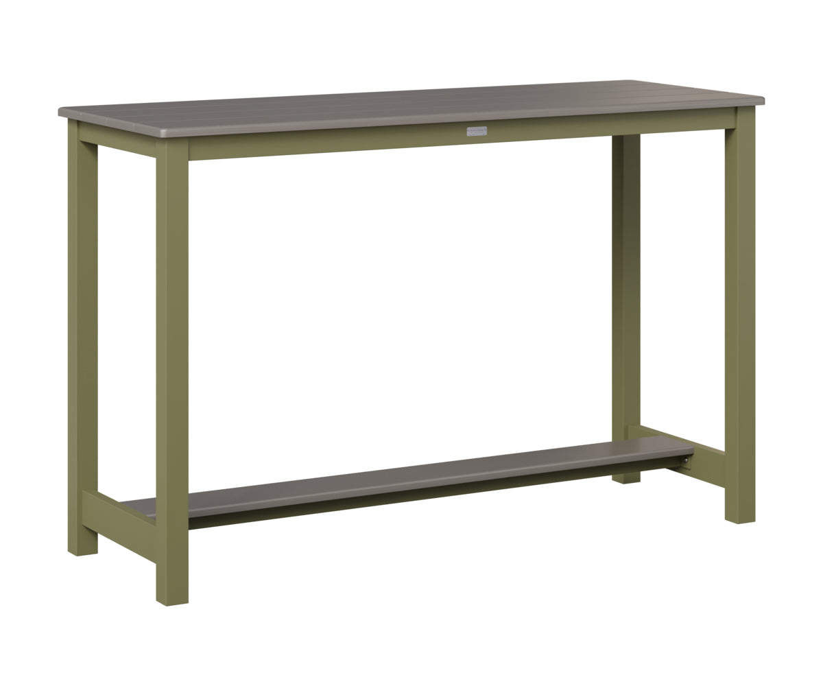 Balcony Table Aluminum Base Bar Height