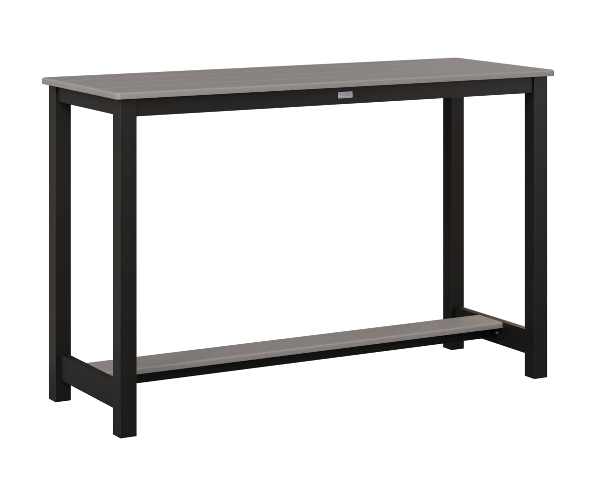 Balcony Table Aluminum Base Bar Height