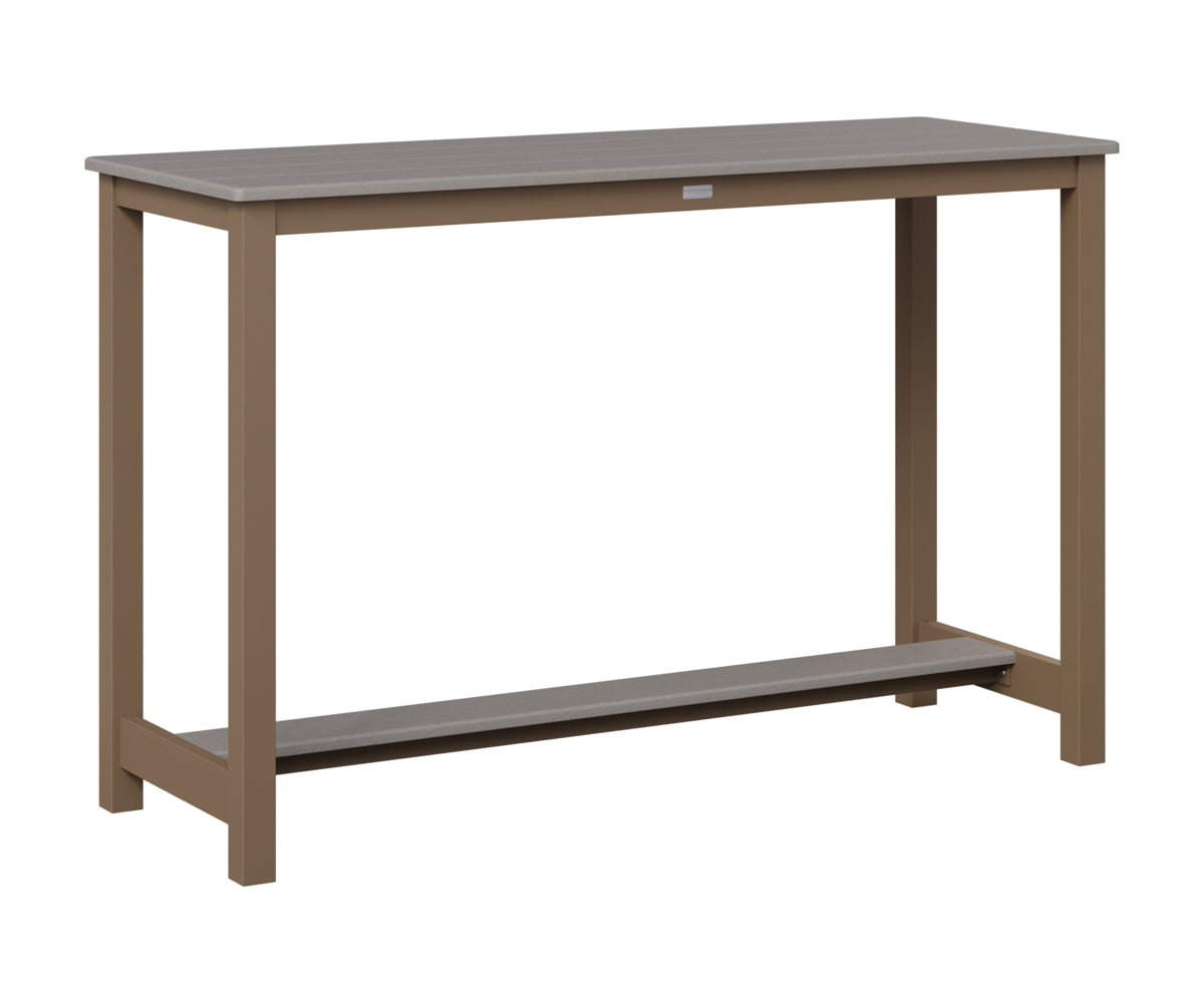 Balcony Table Aluminum Base Bar Height