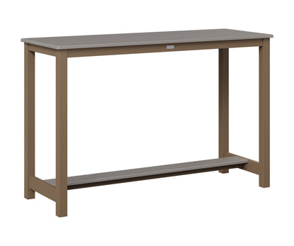 Balcony Table Aluminum Base Bar Height