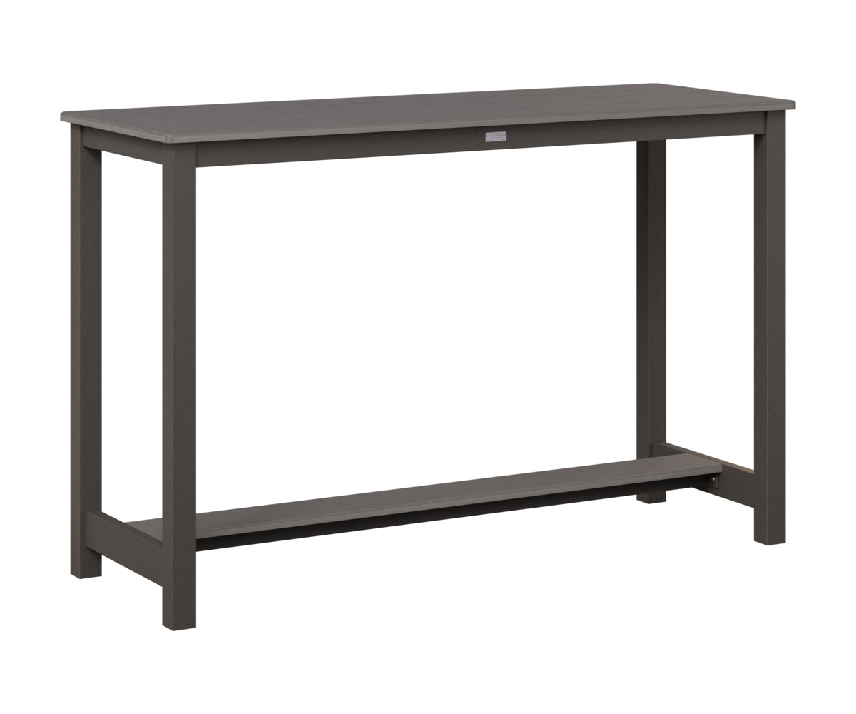 Balcony Table Aluminum Base Bar Height