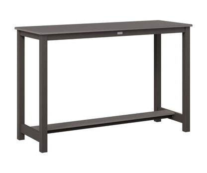 Balcony Table Aluminum Base Bar Height