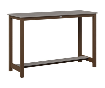 Balcony Table Aluminum Base Bar Height