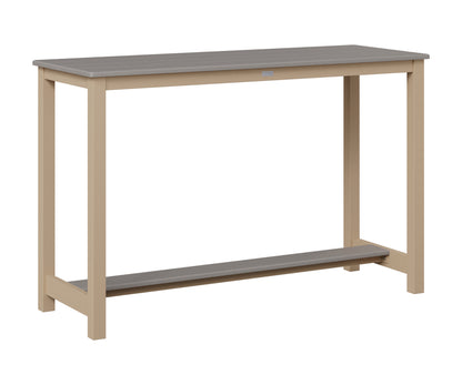Balcony Table Aluminum Base Bar Height