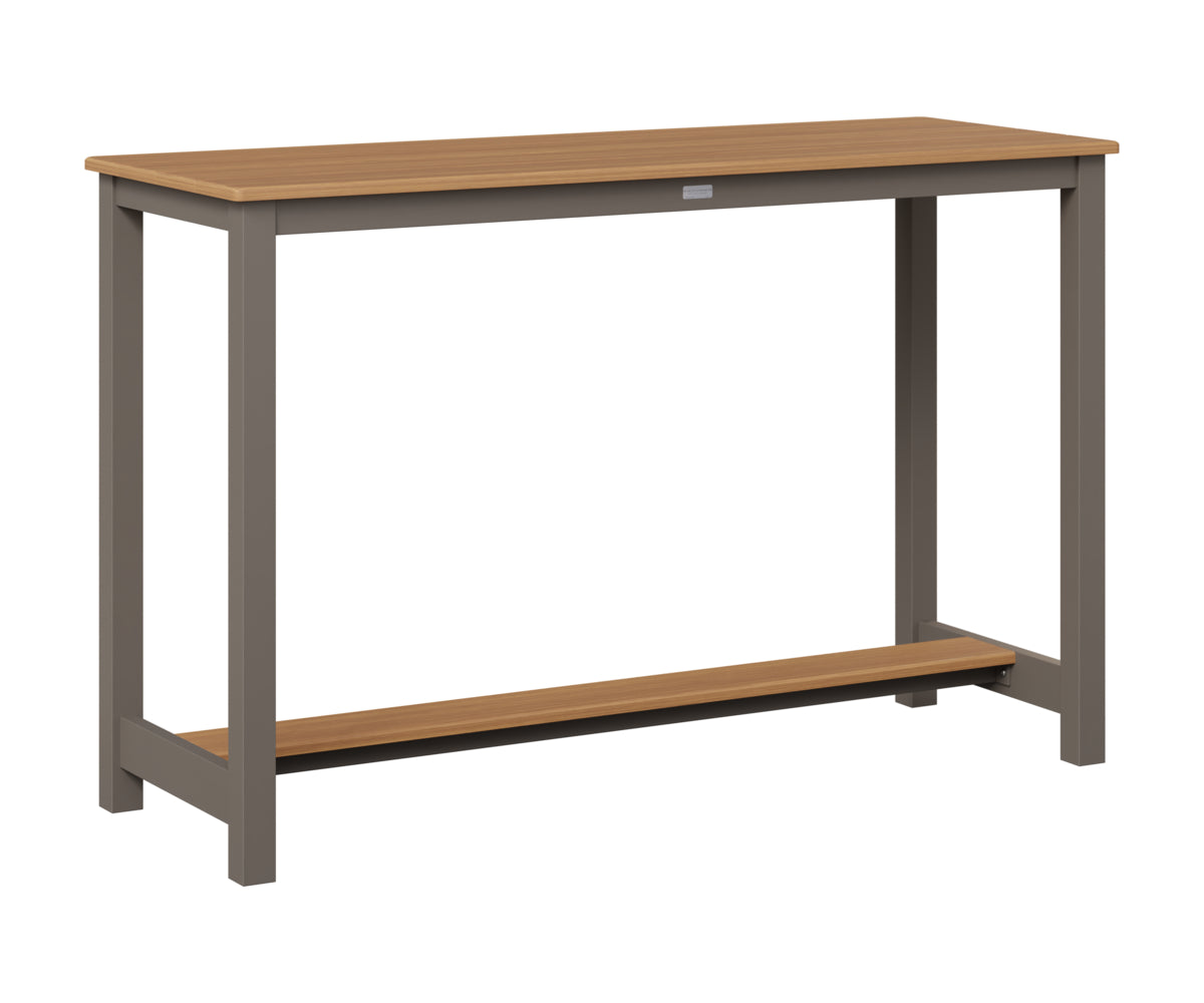 Balcony Table Aluminum Base Bar Height