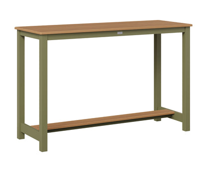 Balcony Table Aluminum Base Bar Height