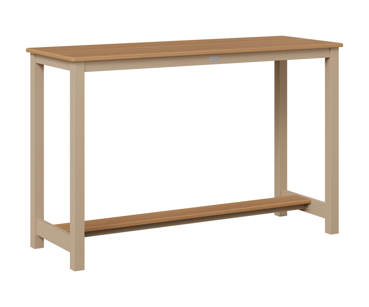 Balcony Table Aluminum Base Bar Height
