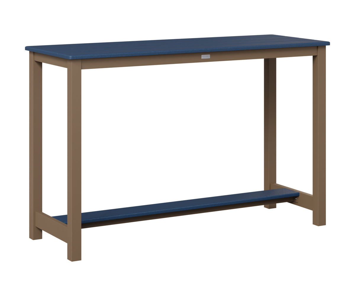 Balcony Table Aluminum Base Bar Height