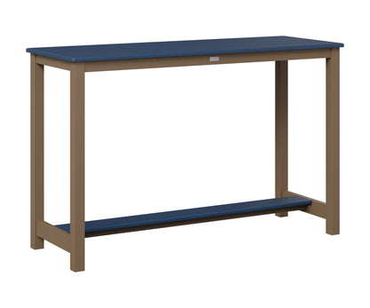 Balcony Table Aluminum Base Bar Height