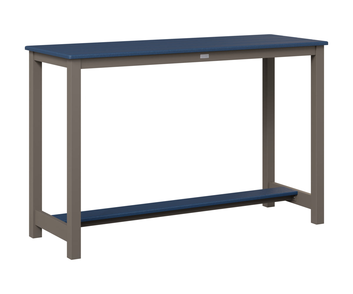 Balcony Table Aluminum Base Bar Height