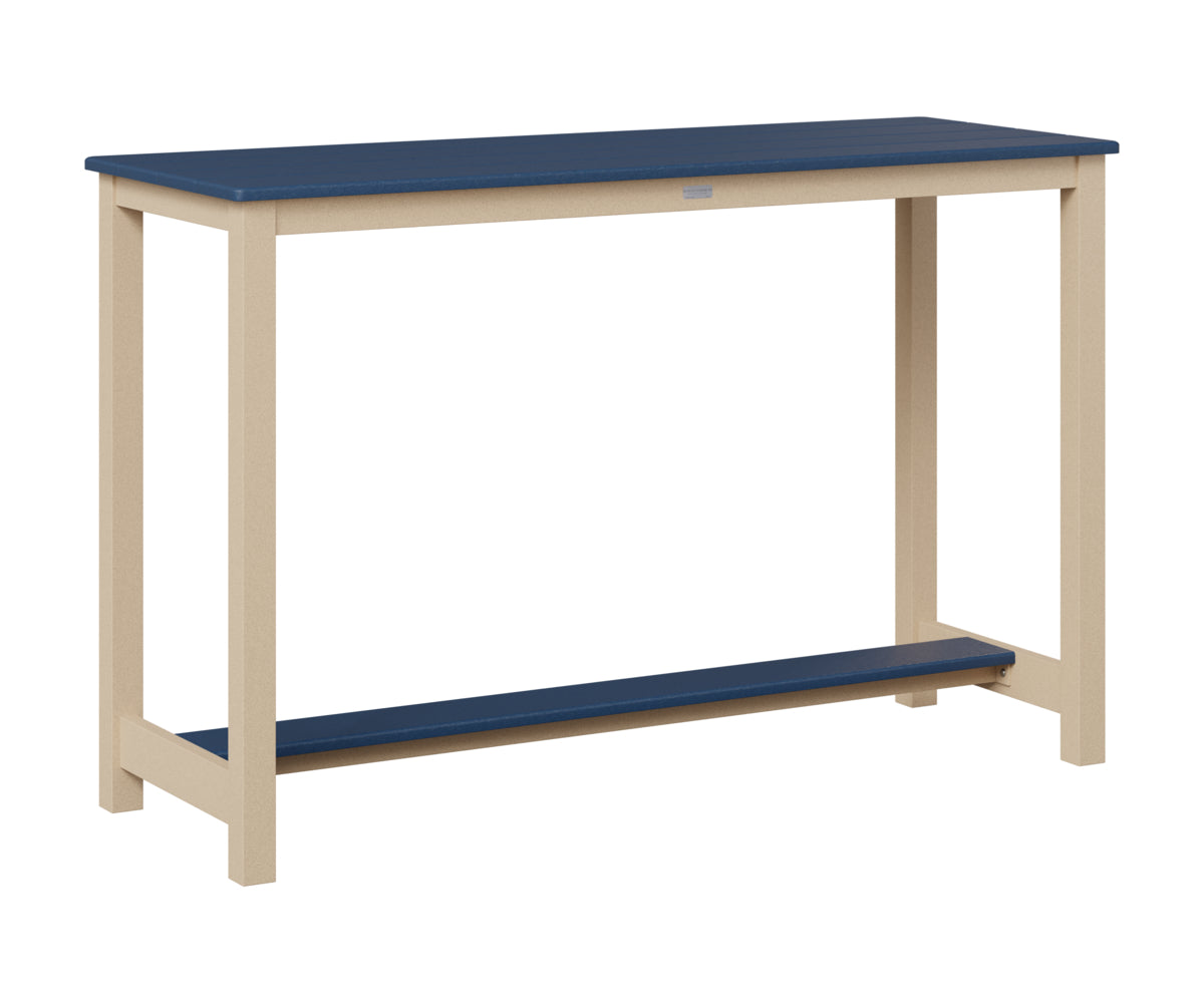 Balcony Table Aluminum Base Bar Height