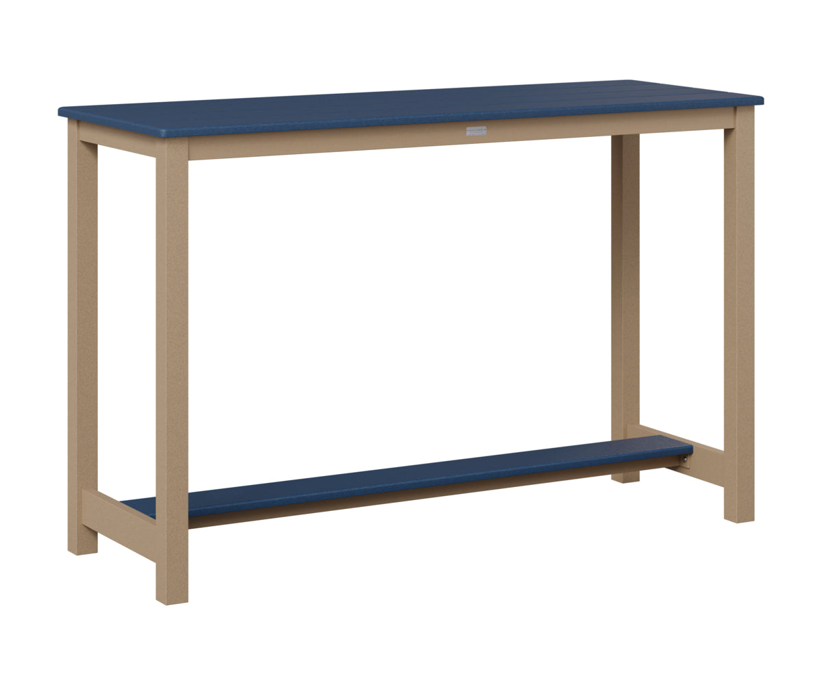 Balcony Table Aluminum Base Bar Height