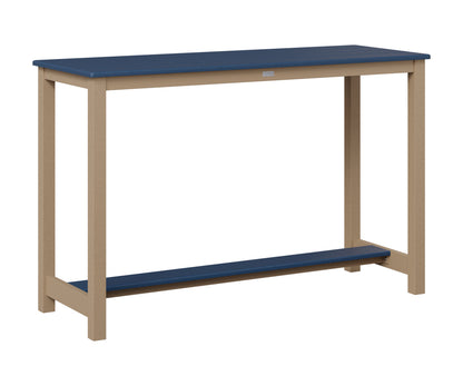 Balcony Table Aluminum Base Bar Height