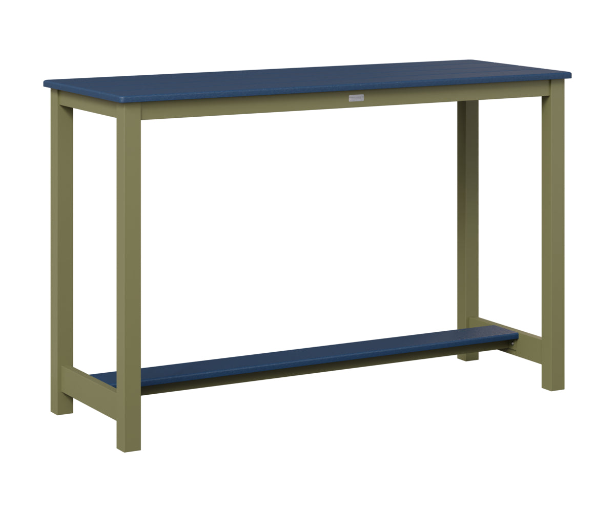 Balcony Table Aluminum Base Bar Height