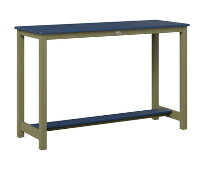 Balcony Table Aluminum Base Bar Height