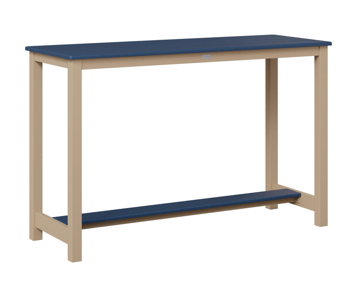 Balcony Table Aluminum Base Bar Height