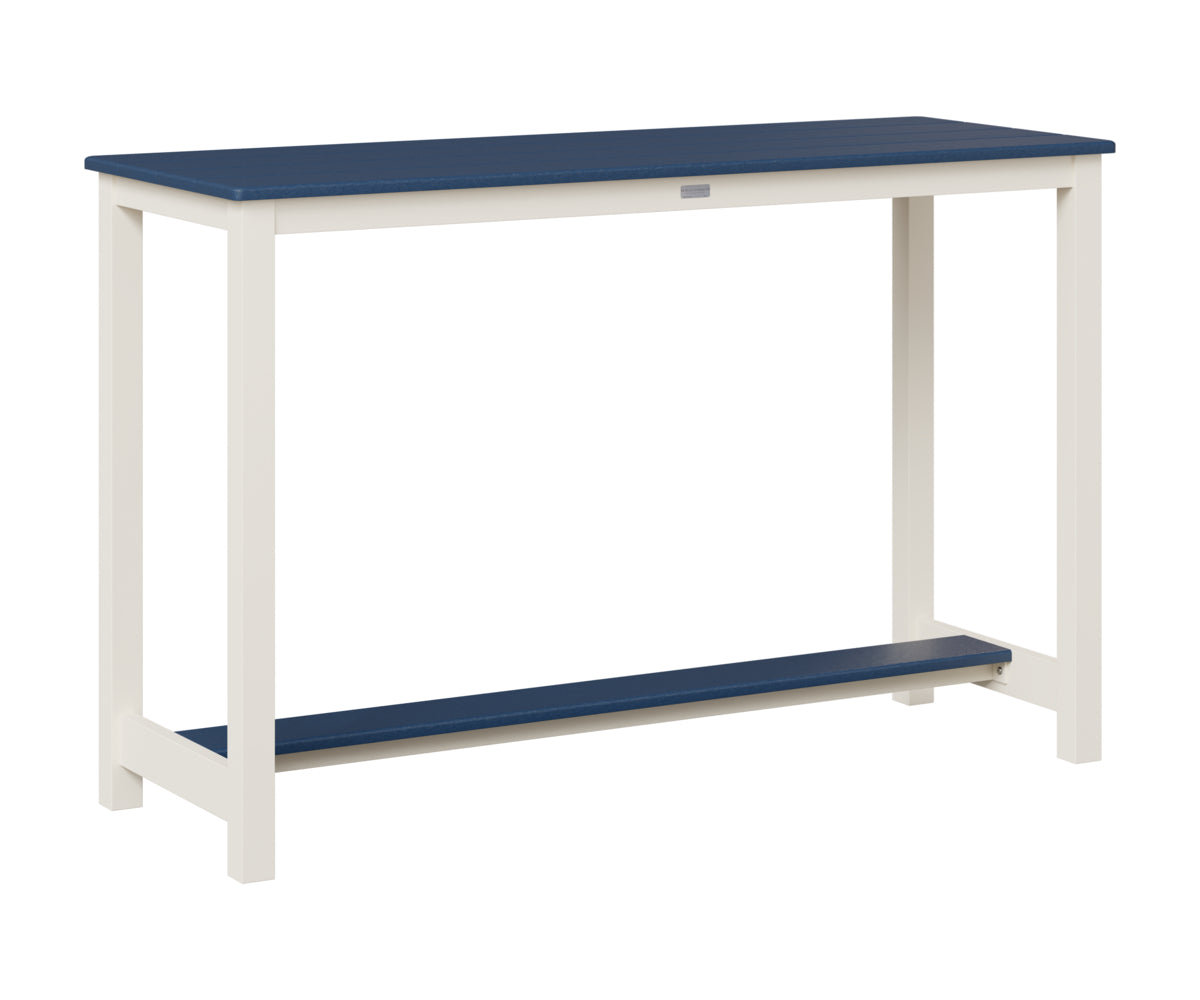 Balcony Table Aluminum Base Bar Height