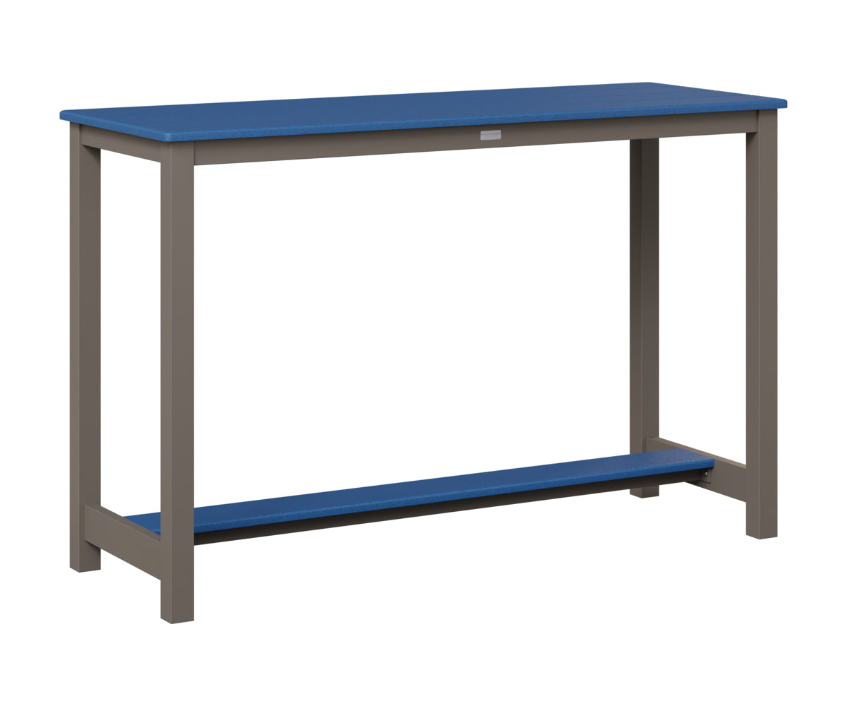 Balcony Table Aluminum Base Bar Height