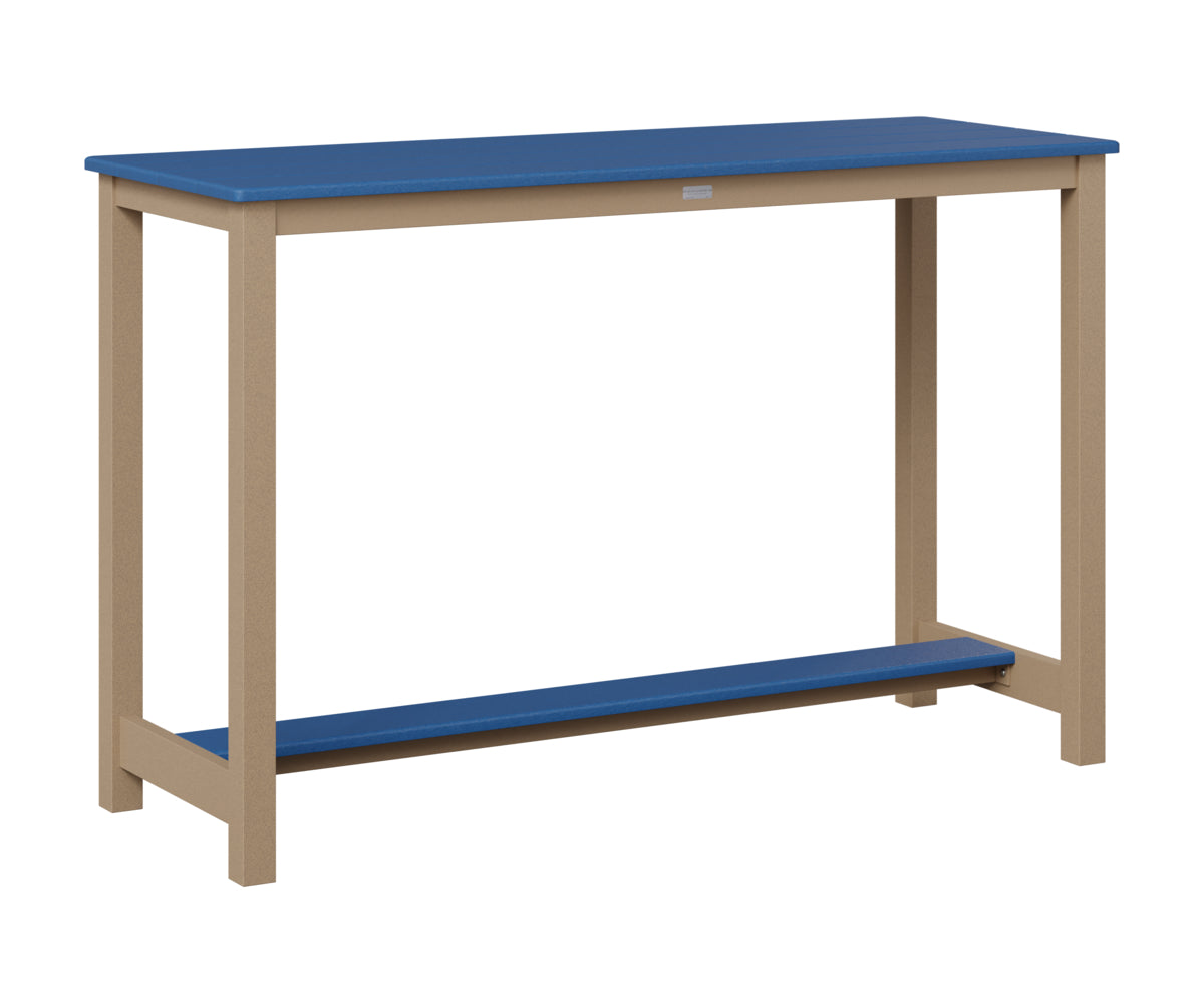 Balcony Table Aluminum Base Bar Height