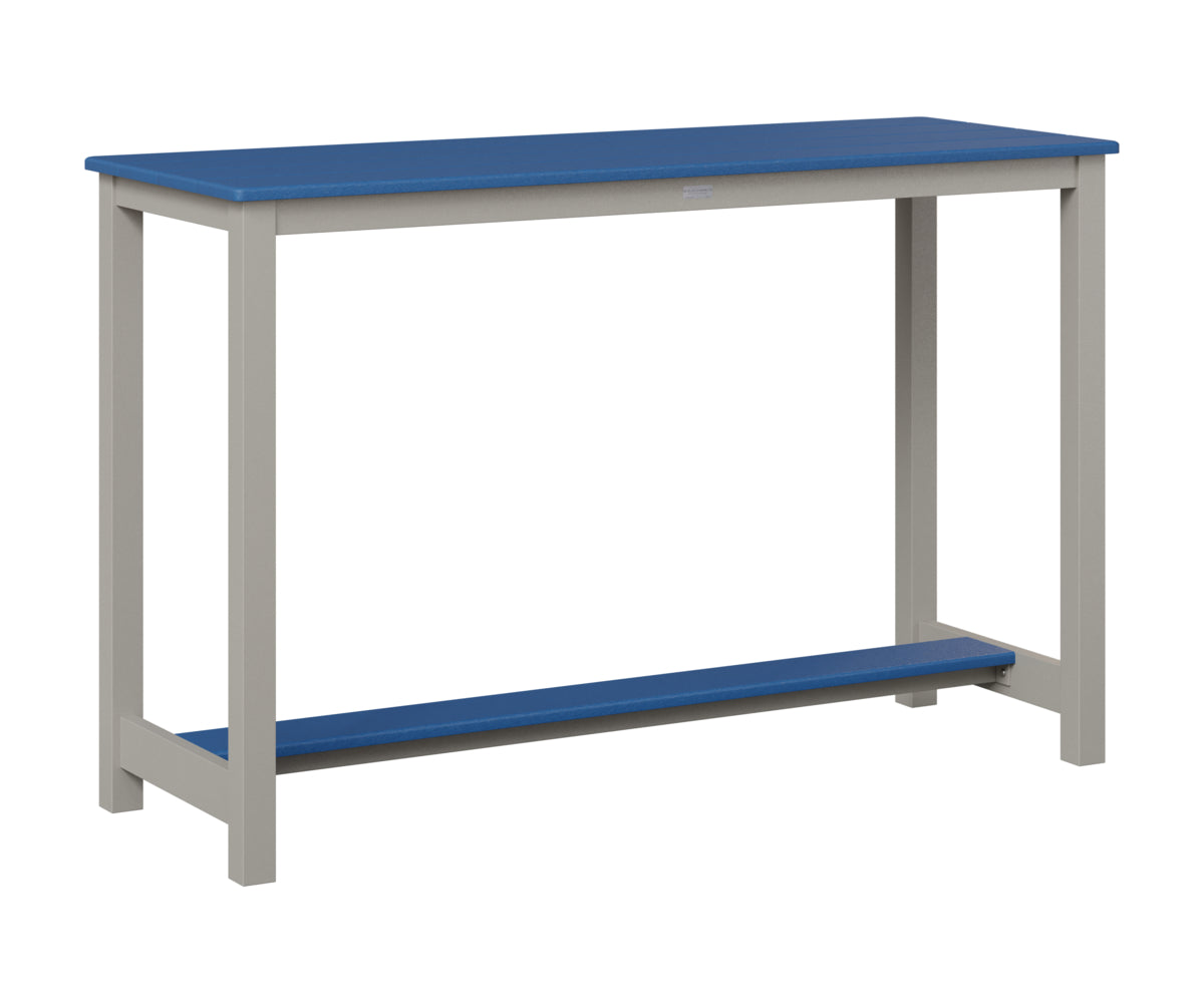 Balcony Table Aluminum Base Bar Height