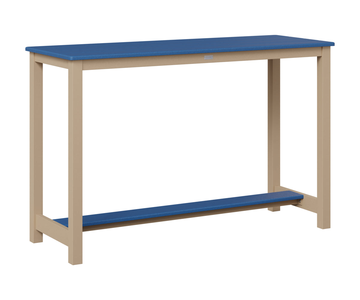 Balcony Table Aluminum Base Bar Height