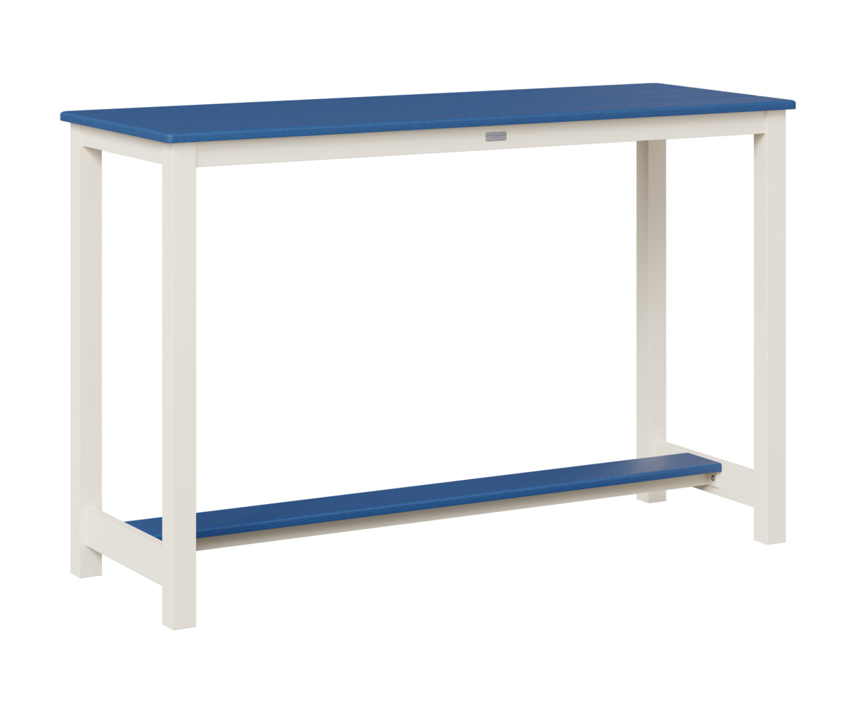 Balcony Table Aluminum Base Bar Height