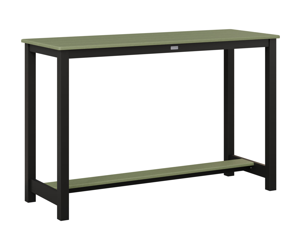 Balcony Table Aluminum Base Bar Height