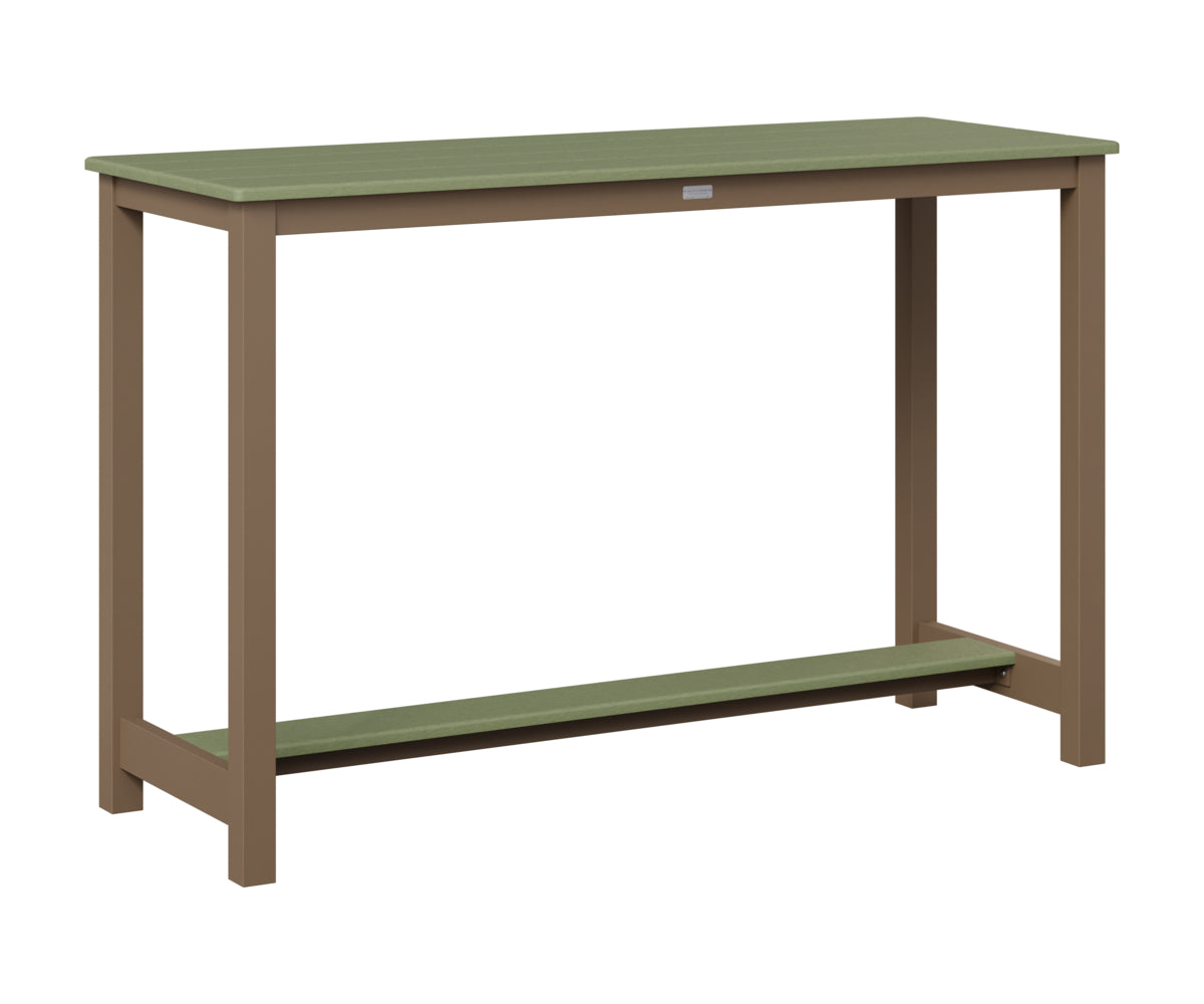 Balcony Table Aluminum Base Bar Height