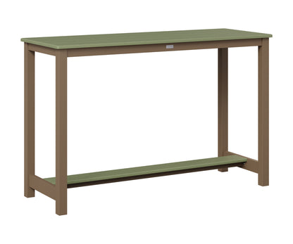 Balcony Table Aluminum Base Bar Height