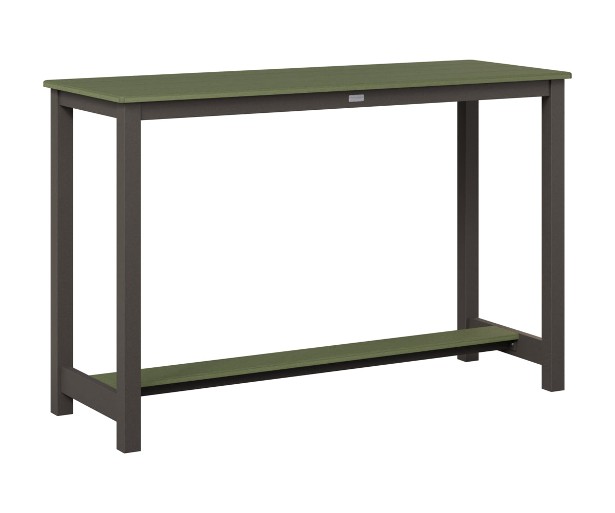 Balcony Table Aluminum Base Bar Height