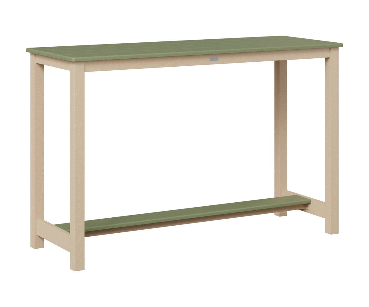 Balcony Table Aluminum Base Bar Height