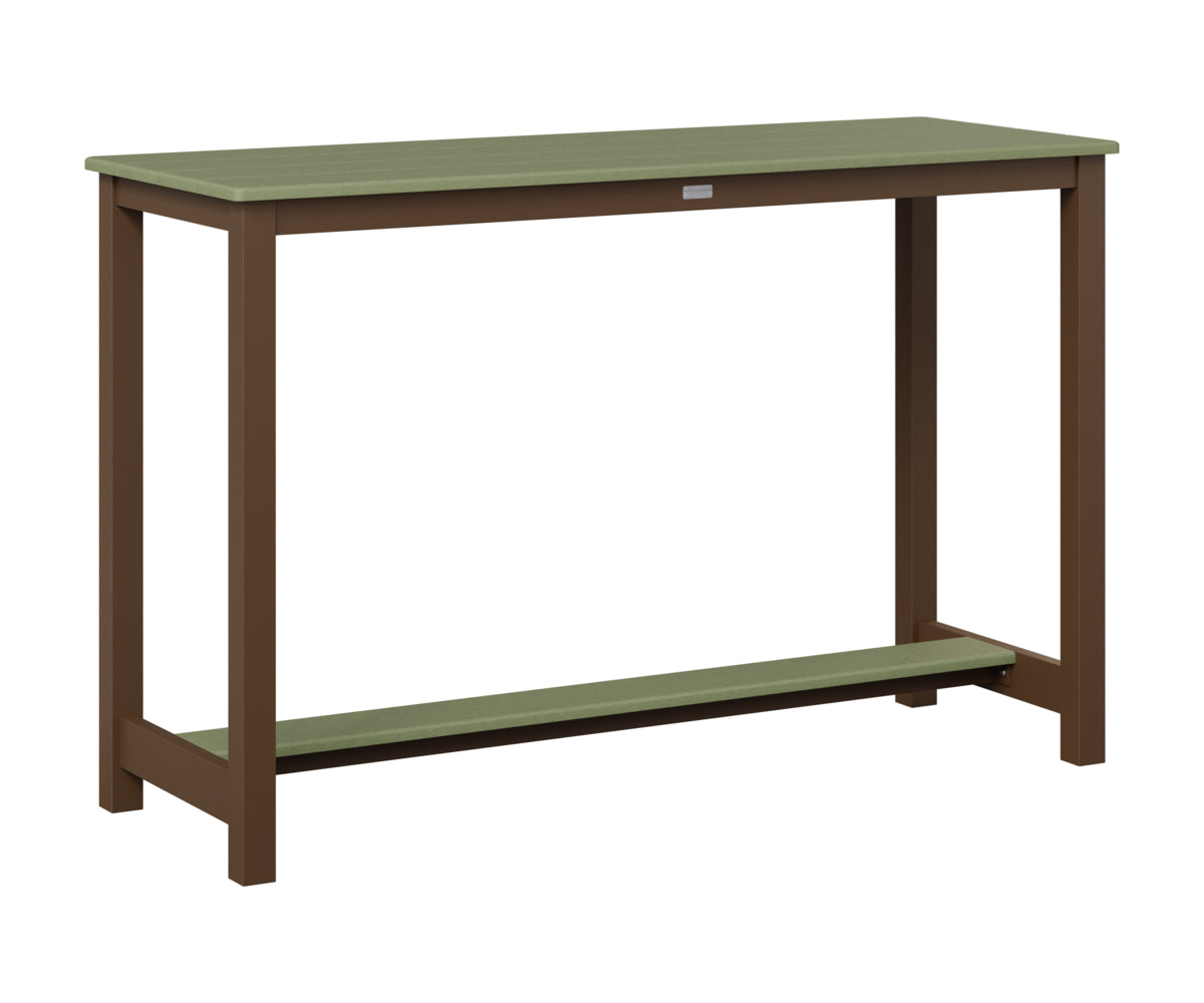 Balcony Table Aluminum Base Bar Height