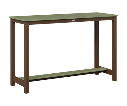 Balcony Table Aluminum Base Bar Height