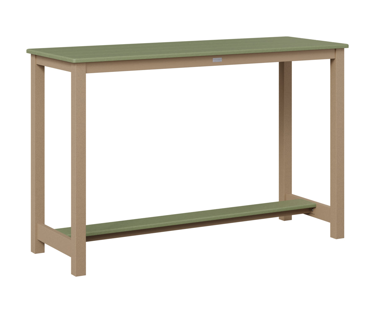 Balcony Table Aluminum Base Bar Height