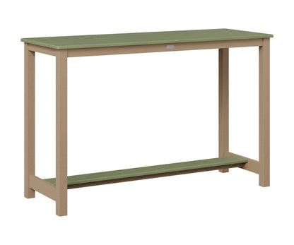 Balcony Table Aluminum Base Bar Height