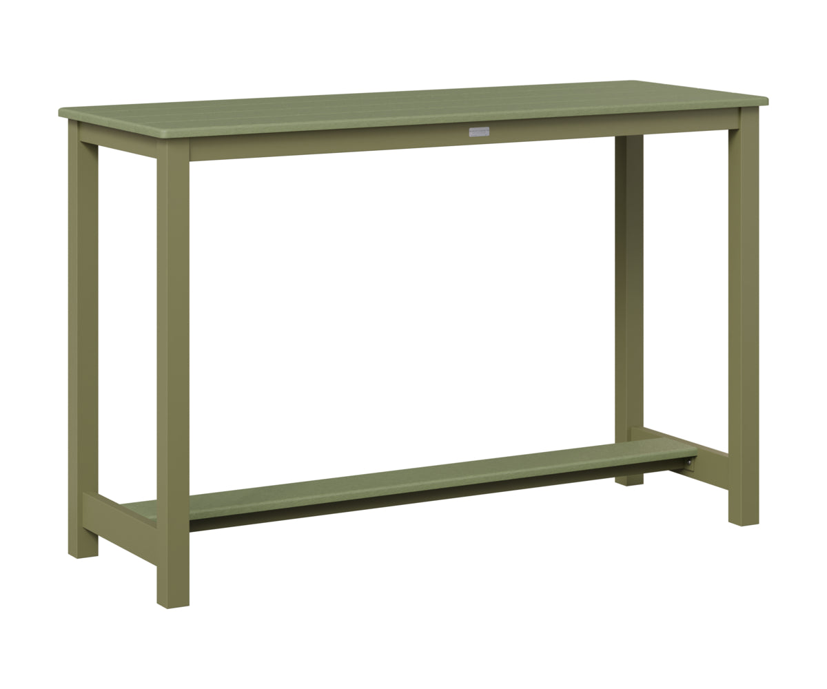 Balcony Table Aluminum Base Bar Height