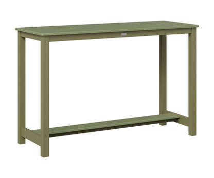Balcony Table Aluminum Base Bar Height