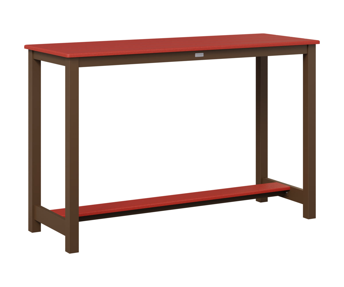 Balcony Table Aluminum Base Bar Height