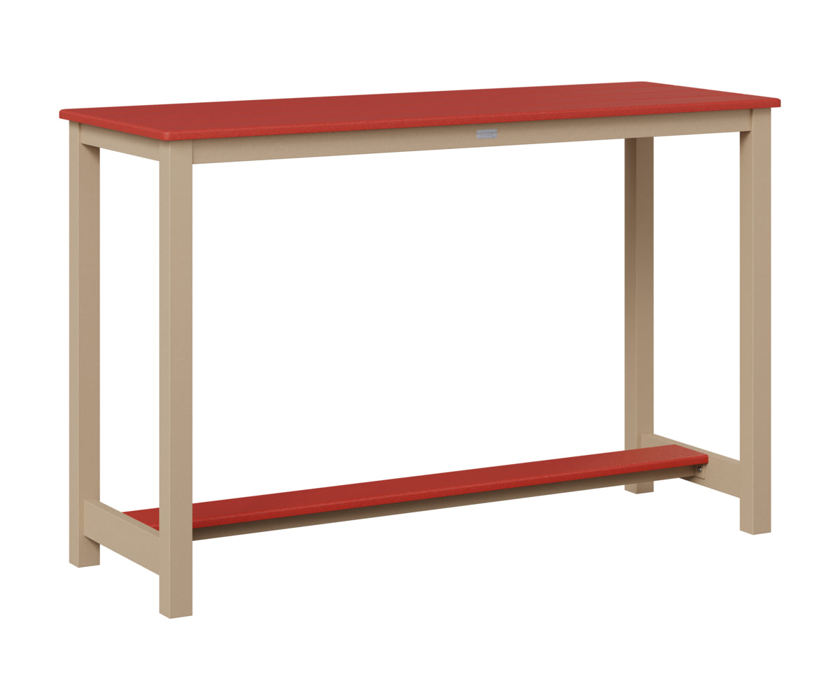Balcony Table Aluminum Base Bar Height