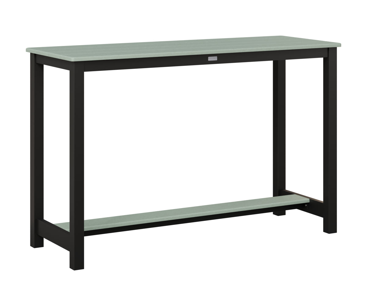 Balcony Table Aluminum Base Bar Height