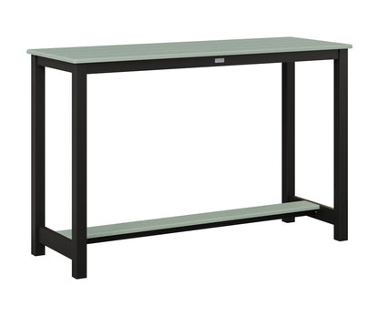 Balcony Table Aluminum Base Bar Height