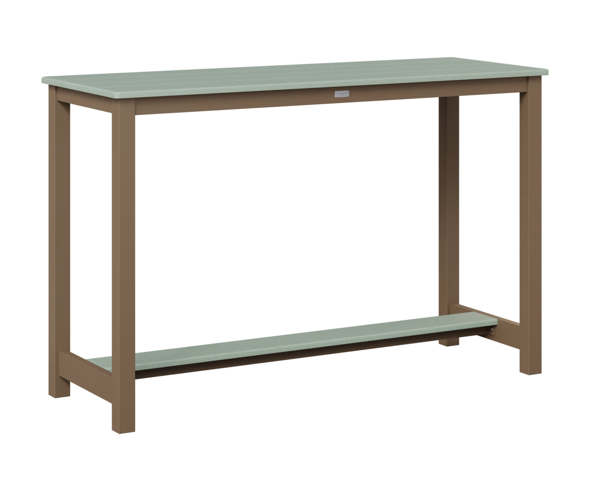 Balcony Table Aluminum Base Bar Height