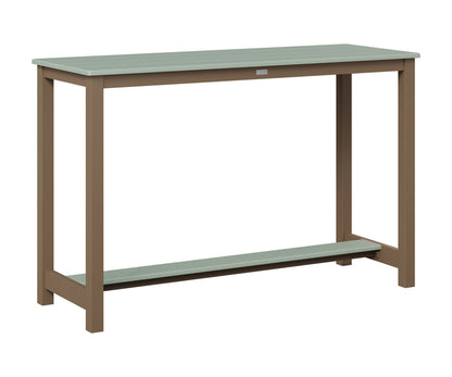 Balcony Table Aluminum Base Bar Height