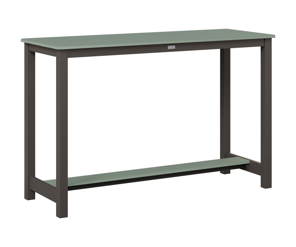 Balcony Table Aluminum Base Bar Height