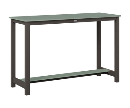Balcony Table Aluminum Base Bar Height