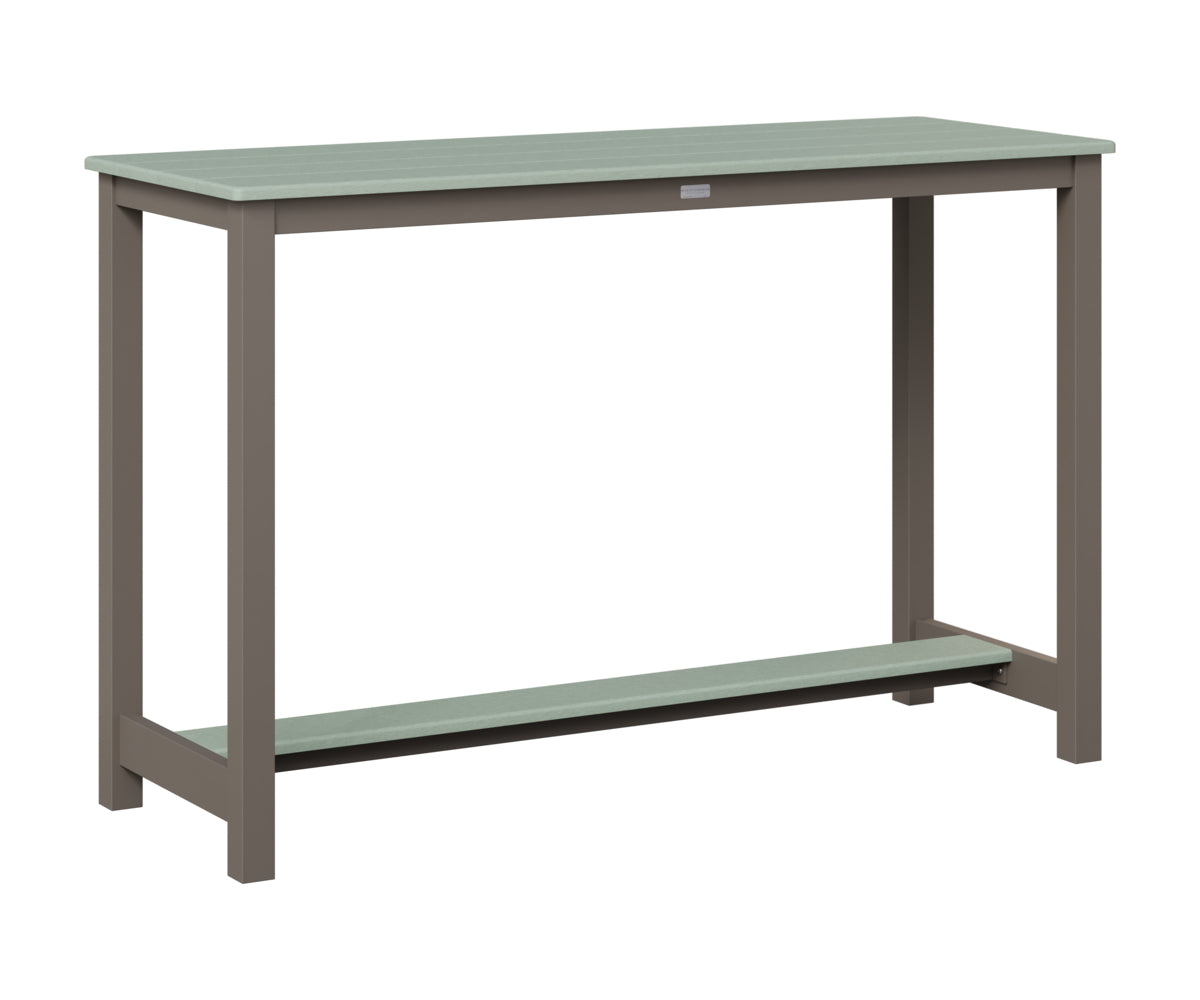 Balcony Table Aluminum Base Bar Height