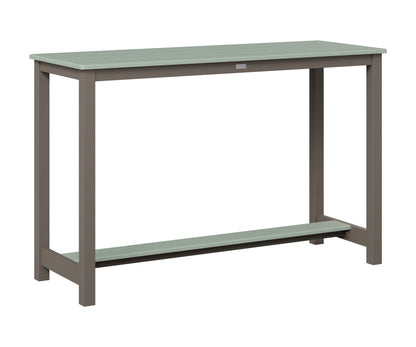 Balcony Table Aluminum Base Bar Height