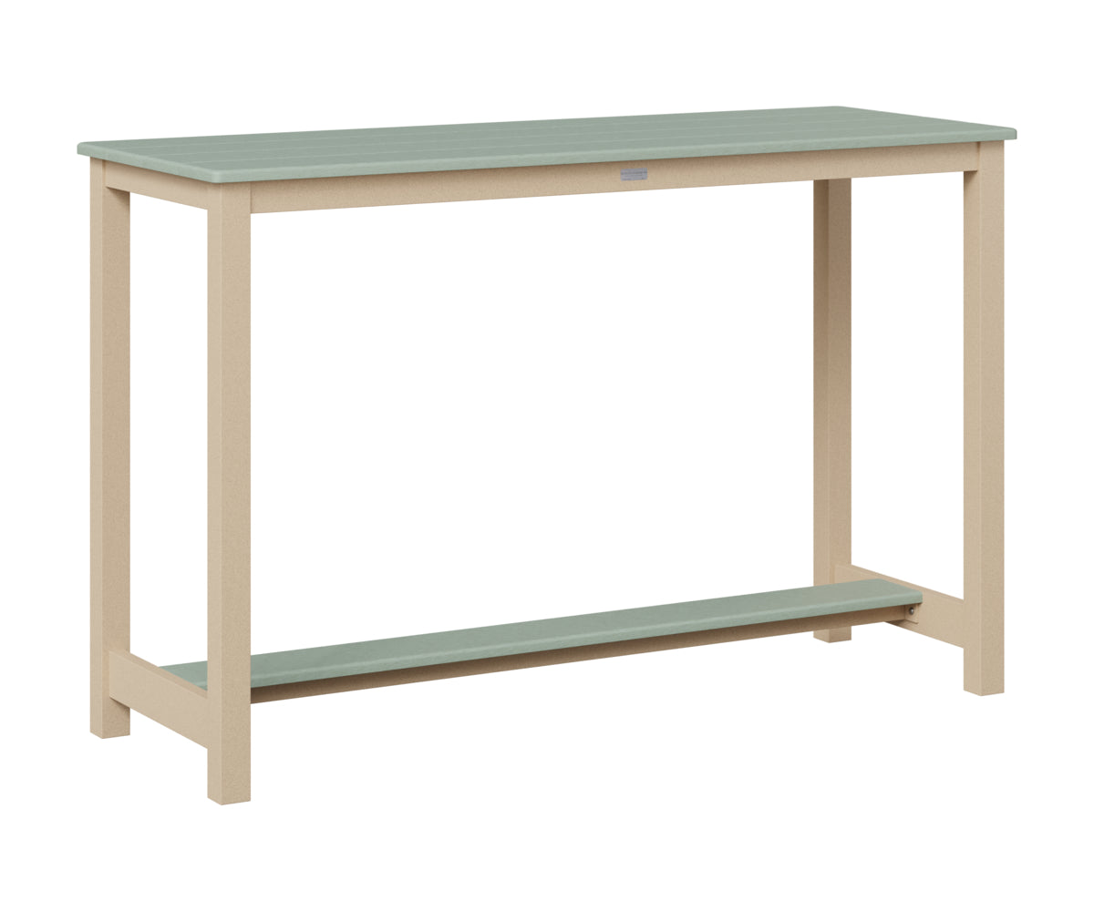 Balcony Table Aluminum Base Bar Height
